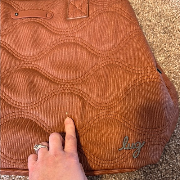 LUG Tempo Matte Luxe VL Tote Bag in Copper - Picture 13 of 14